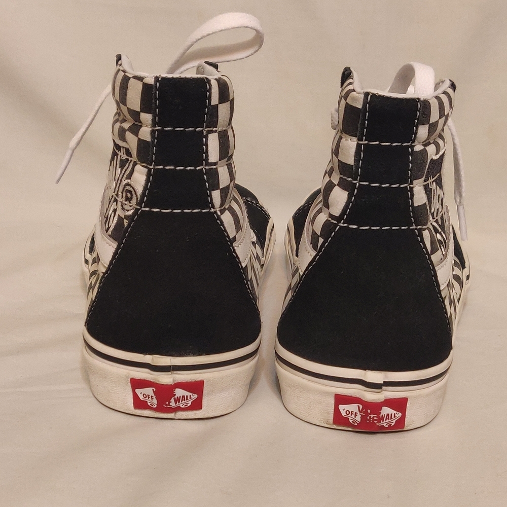 Vans Sk8-Hi Checkerboard Vans Patch - Picture 3 of 9